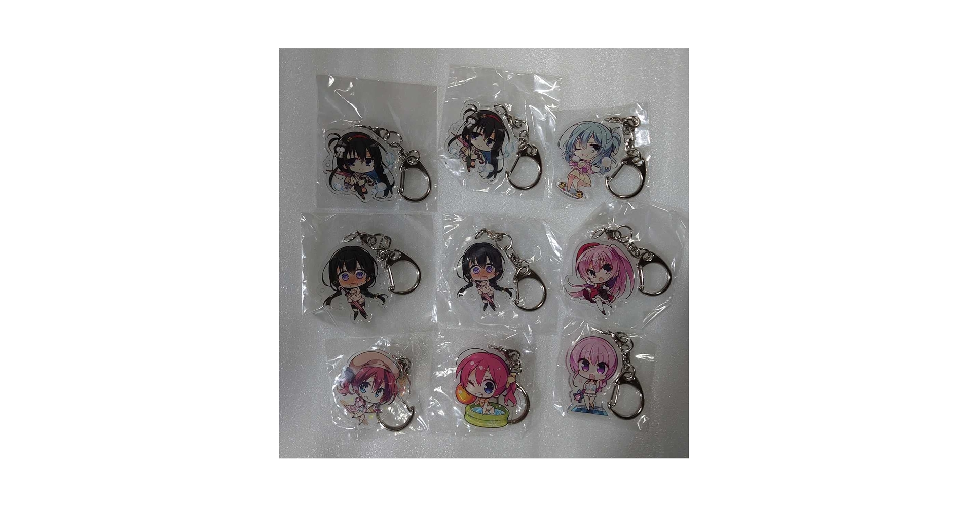 riddle joker アクリルキーホルダー　あやせ Amazon.co.jp: RIDDLE JOKER アクリル キーホルダーセット 三司